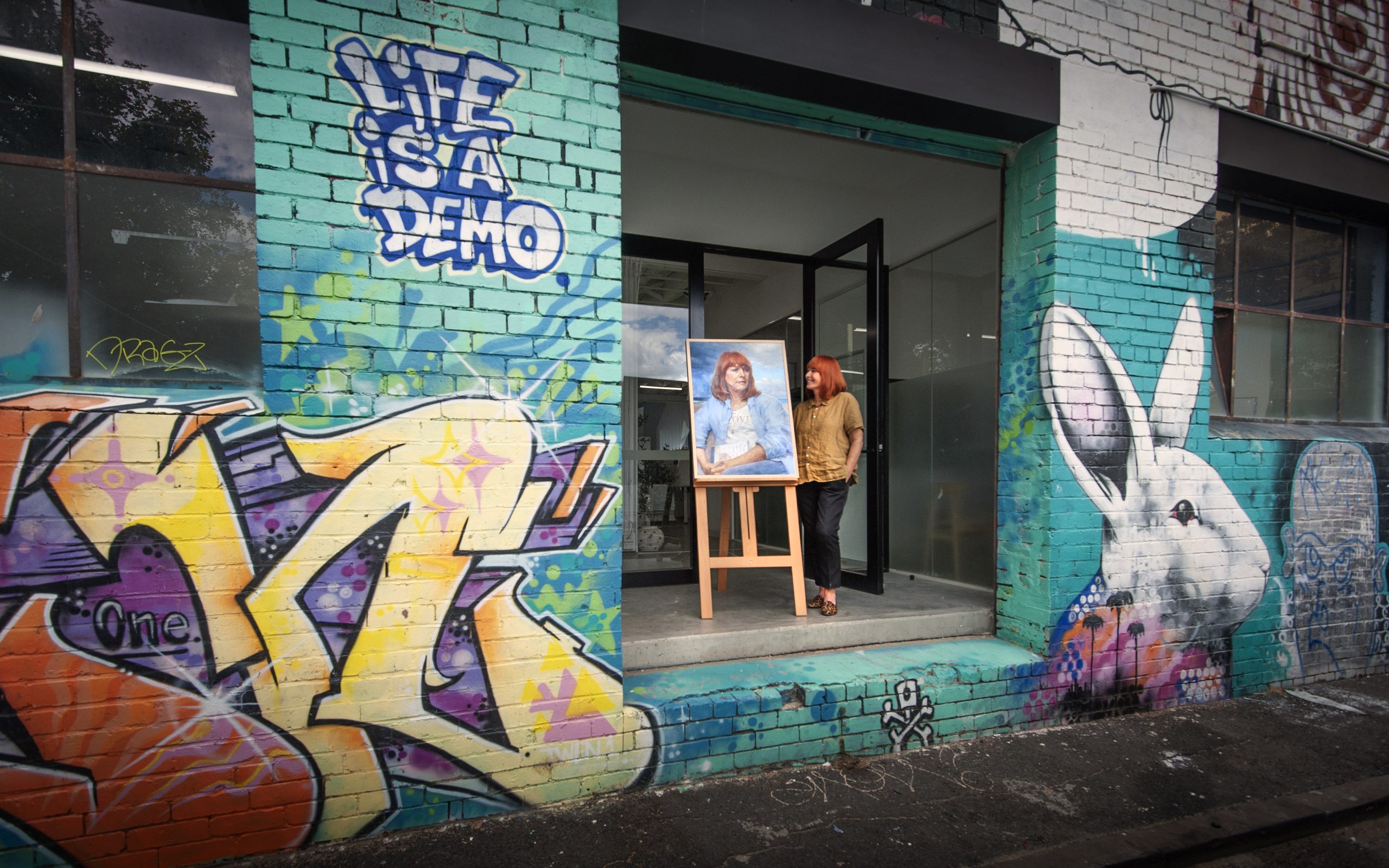 Lighthouse Founder, Susan Barton AM, painted for Archibald Prize 2023