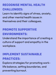 corporate mental health training 